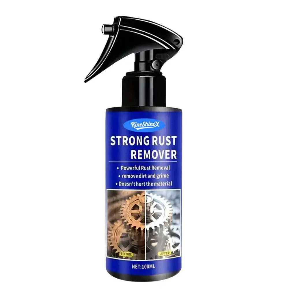 Car Rust Remover Auto Exhaust Pipe Rust Derusting Spray Quickly Car Wheel Hub Care Clean Metal Iron Prowder Stain Removal Agent Oasis Select 1pcs
