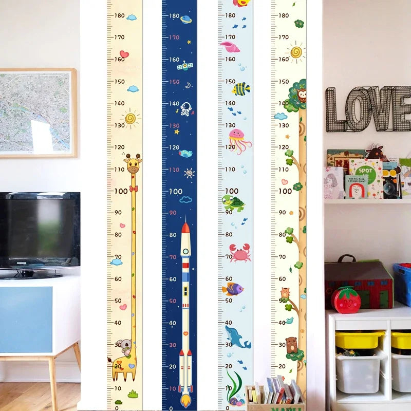 Height Measurement Wall Sticker for Baby and Child Height Stick A Whole Wall Measuring Tape Height Sticker Oasis Select