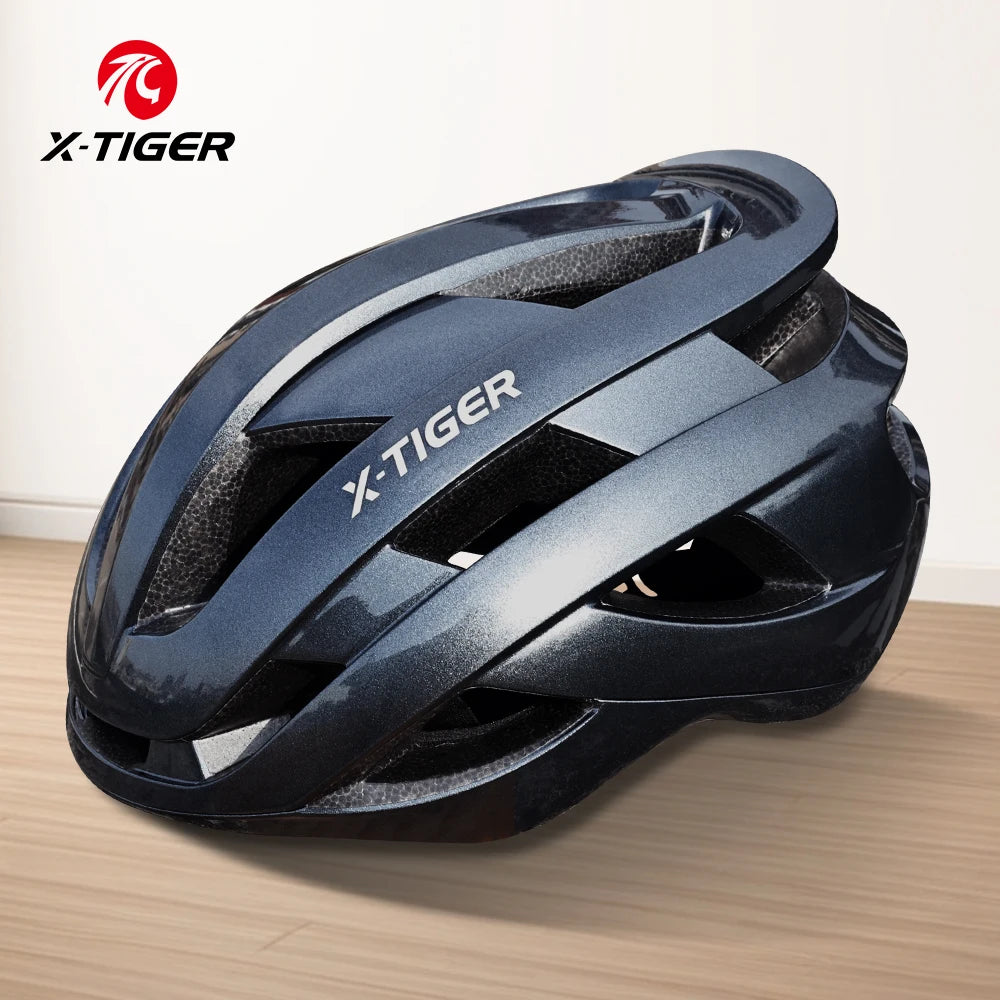 X-TIGER Ultralight Bicycle Helmet Cycling Safety Helmet One-piece Breathable MTB Road Bike Helmet Adult Racing Bicycle helmets Oasis Select X-TK-1801