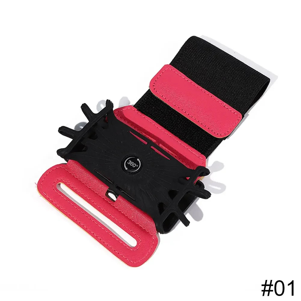 Sports Armband Phone Holder – 4"–6.5" Running & Cycling Wristband