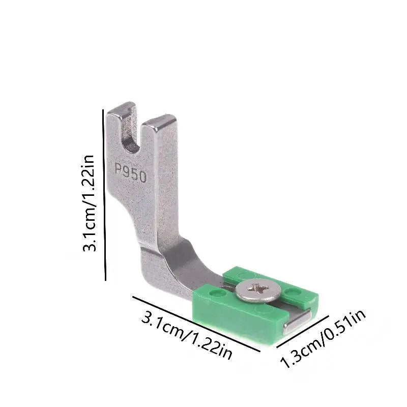 P950 Adjustable Ruffling Presser With Lockstitch & Pleating Foot Tightness Adjustable For Industrial Sewing Machine Accessories Oasis Select 1Set