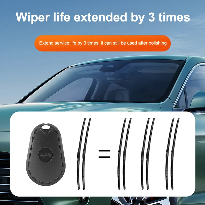 Vehicle Wiper Cleaner Repair Tool, Auto Rubber Strip Grinder, Effective Windshield Blade Refurbishing & Maintenance Kit Oasis Select