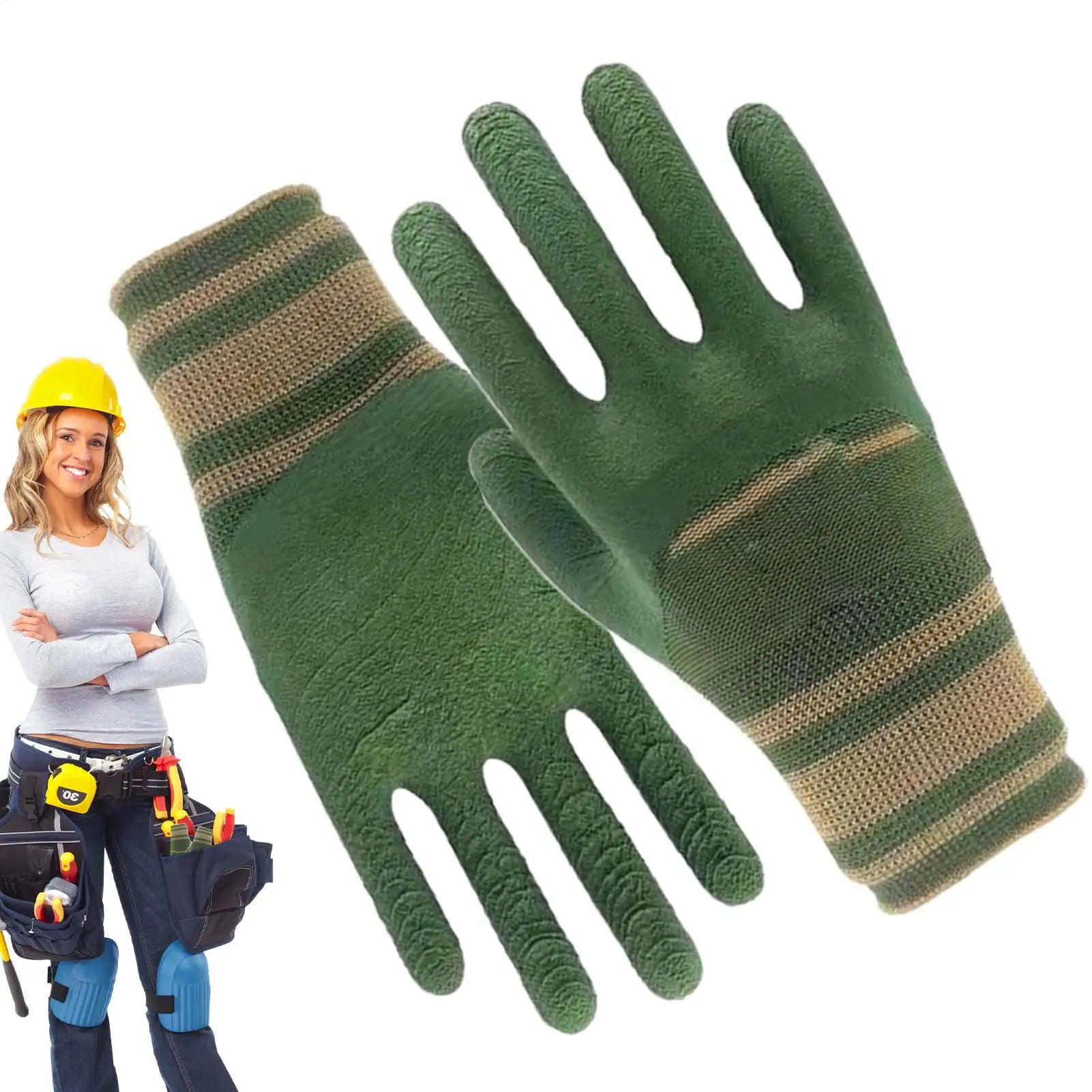 Gardening Gloves Yard Work Gardening Gloves Puncture-Resistant Thorn-Proof Waterproof Tools Indoor/Outdoor Protective Working Oasis Select