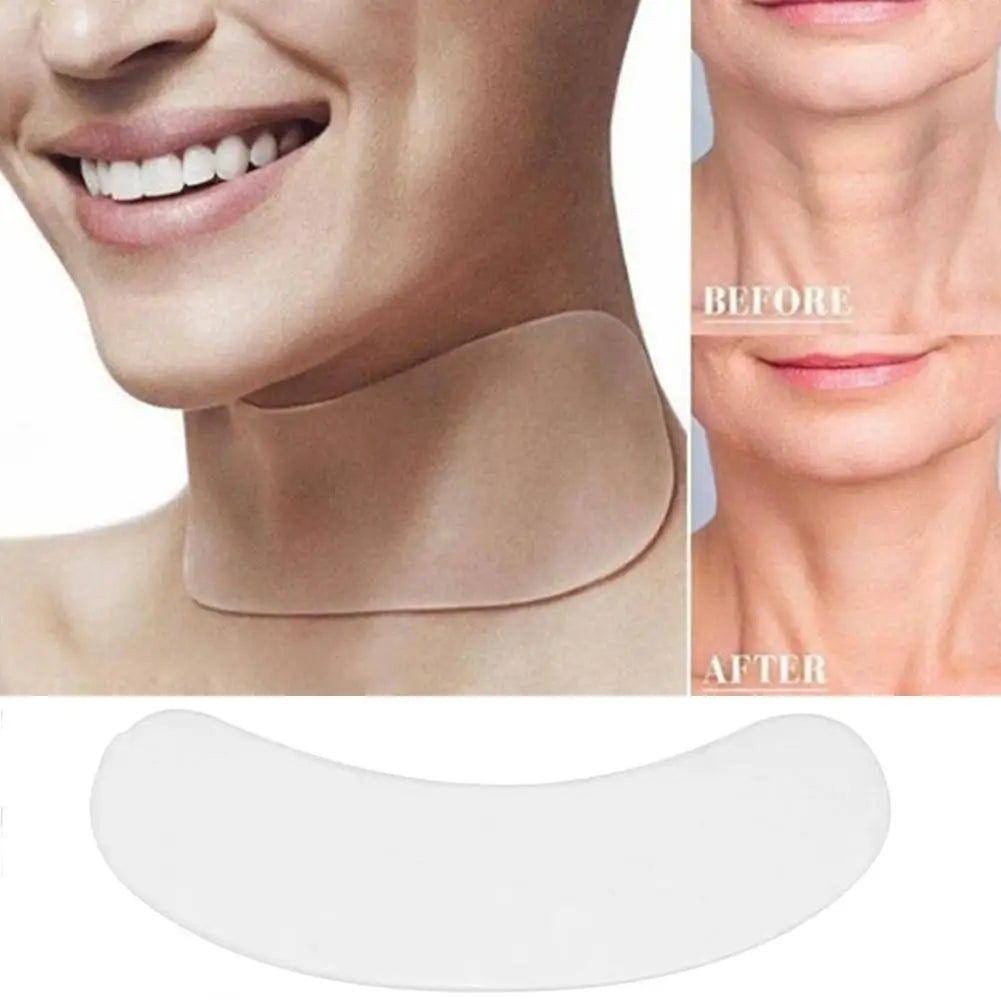Silicone Transparent Anti Wrinkle Patches for Chest Neck Lift Tapes Pads Forhead Eye Checklift Reusable Use at Work or Sleeping Oasis Select