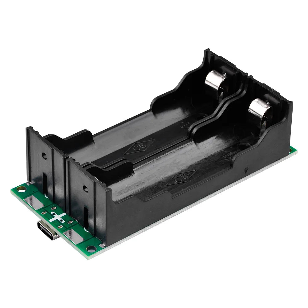 Type-C 15W 3A 18650 Lithium Battery Charger Module DC-DC Step Up Booster Fast Charge UPS Power Supply / Converter 5V 9V 12V Oasis Select