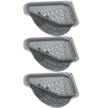 Magnetic Corner Sink Drain Basket – No-Drill Food Strainer