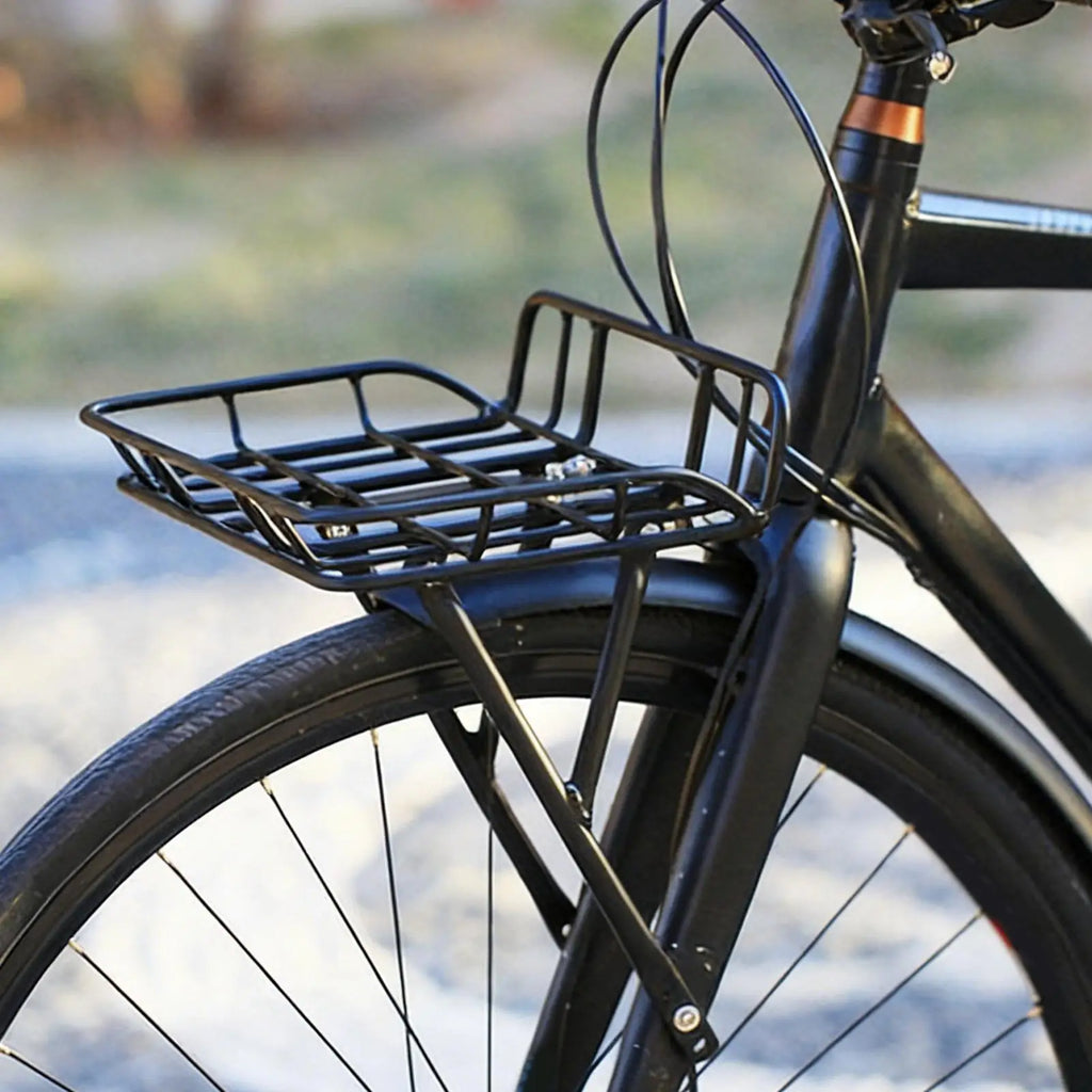 Bike Rack for Bike Lightweight Bracket Luggage Holder Large Front Bicycle Basket for Biking Cycling Touring Delivery Travel Oasis Select