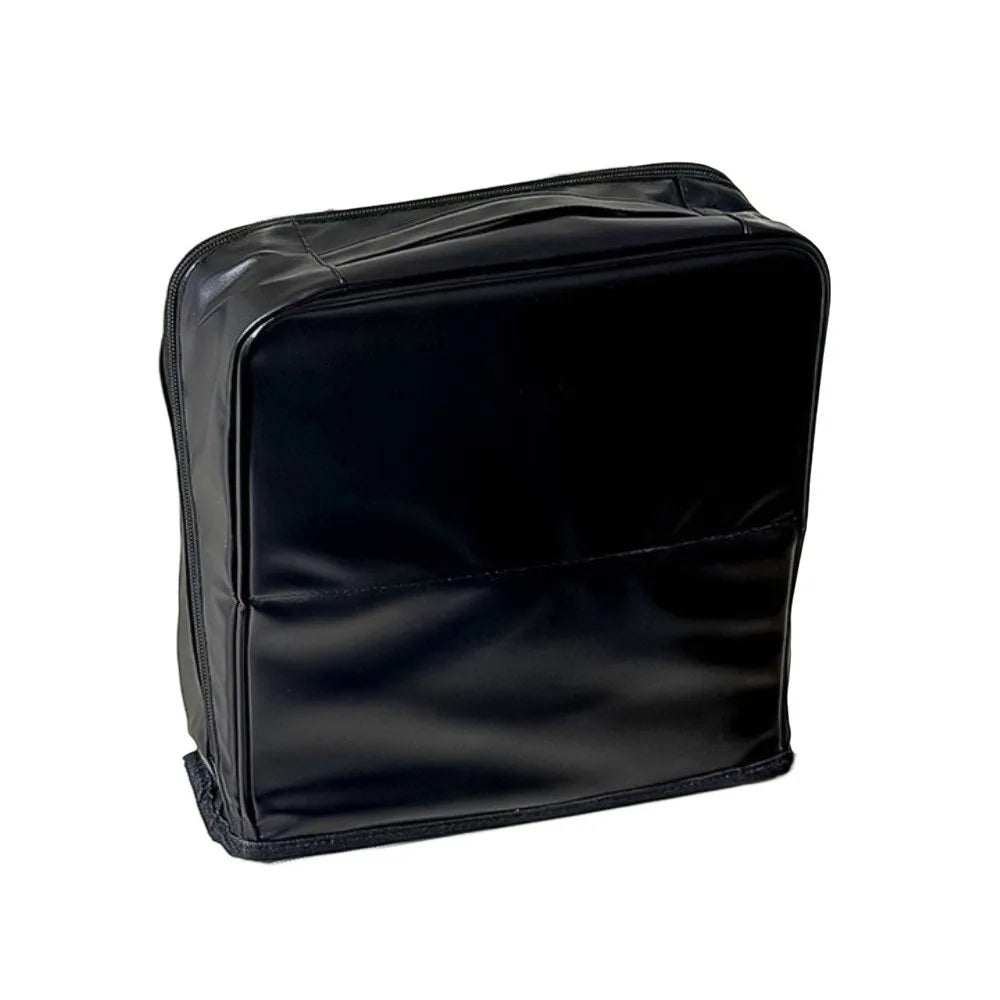 Vertical PU Makeup Bag – Large Capacity Travel Toiletry Organizer