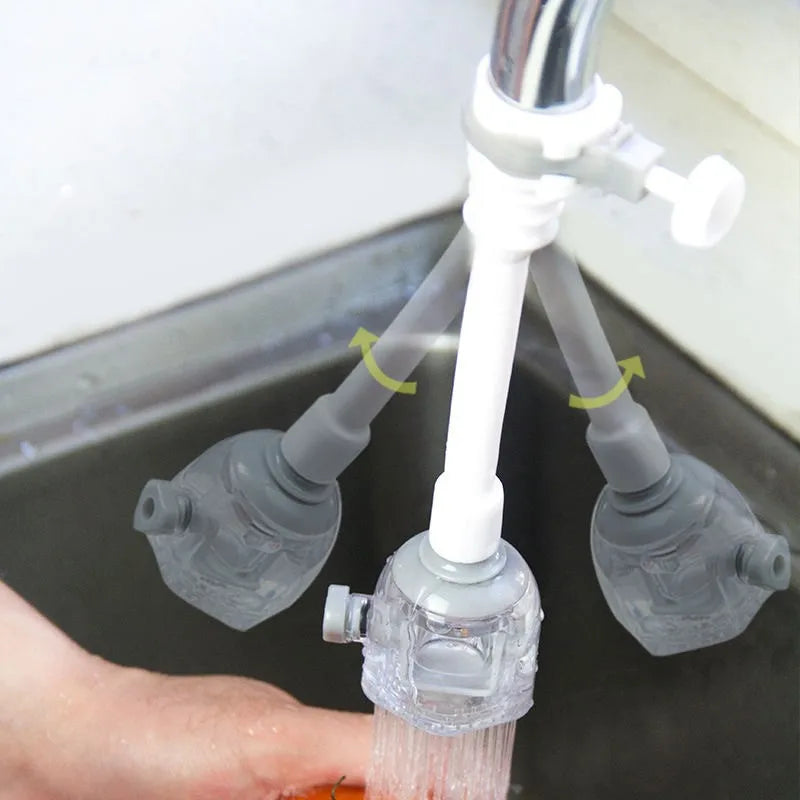 360° Adjustment Kitchen Faucet Extender Dual Mode Water Saving Pressurize Faucet Extender Filter Sprayer Bathroom Kitchen Gadget Oasis Select