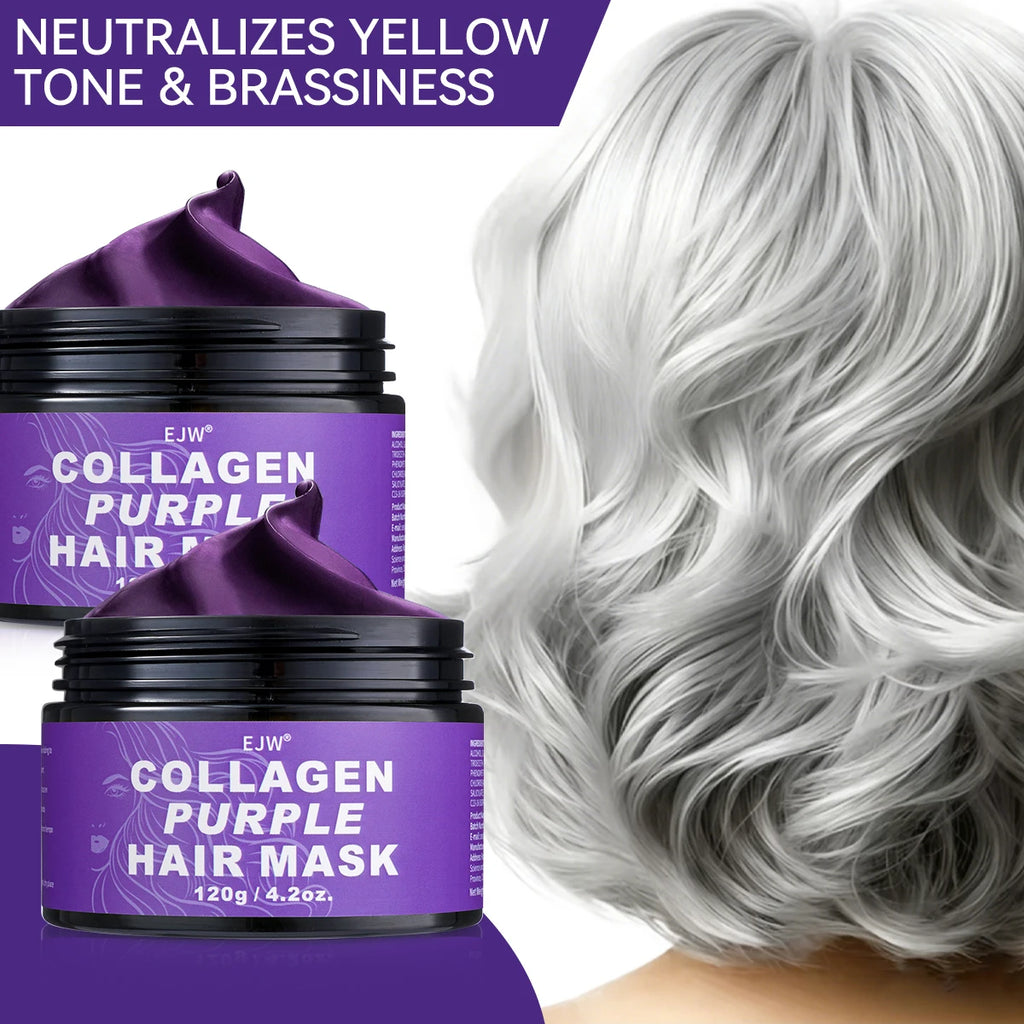 Keratin Purple Hair Mask – Toning & Deep Hydration for Blonde Purple Hair Mask Oasis Select