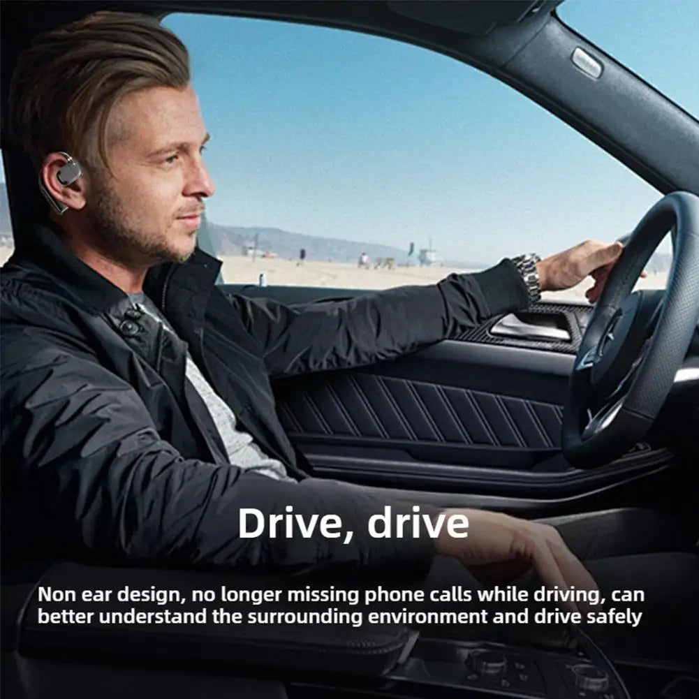 1-2Earhooks Wireless Bluetooth 5.4 Headphones Gaming Sports Headset HiFi Stereo Noise Reduction Earbuds Earphone With Microphone Oasis Select