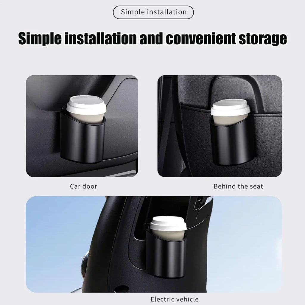 Car Water Cup Holder Mobile Phone Holder Beverage Holder Trash Can Car Seat Back Door Armrest Multifunctional Box Cup Holder Oasis Select