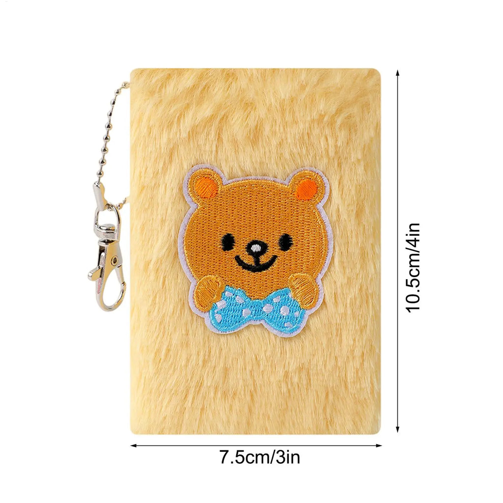 Little Notebook Pocket Size with Keychain Smooth Writing Diary Pocket Size Notebook Small Notepad for Kids Women Work Study Home Oasis Select