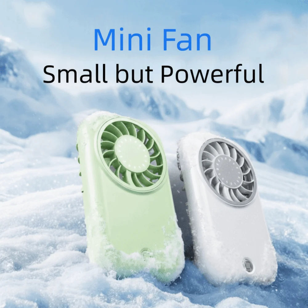 5-Speed Wind Portable Handheld Fan Ultra-Thin Design Ultra-Quiet Operation Mini Handheld Fan 1200mAh Battery Slim Folding Oasis Select