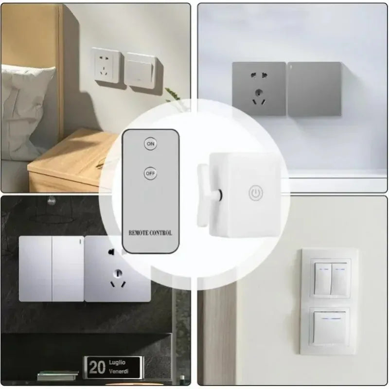 Wireless Control Light Switch Off Tool Automatic Button Pusher Intelligent USB Rechargeable Lazy Remote Control Switch Oasis Select