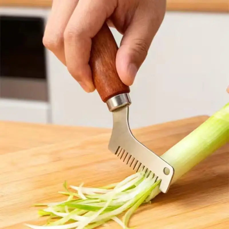 1pcs Shredded Scallion Tool Kitchen Green Onion Shredder Grinding Knife Special Shredding Tool For Ultra-fine Silk Oasis Select