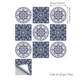 20*20cm Nordic Style Floor Tile Stickers Waterproof Anti-slip Wall Decals Home Decor for Bathroom Kitchen Oasis Select DB188 20 20CM 10PCS