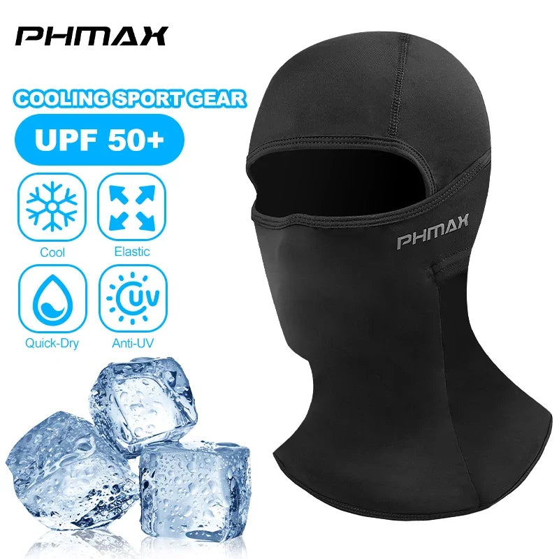 PHMAX Motorcycle Riding Mask Wind Protection Warmth Breathable Full Face Mask Balaclava Hat Scarf Hood Moto Biker Wind Cap Men Oasis Select PW-DPMZ-4101