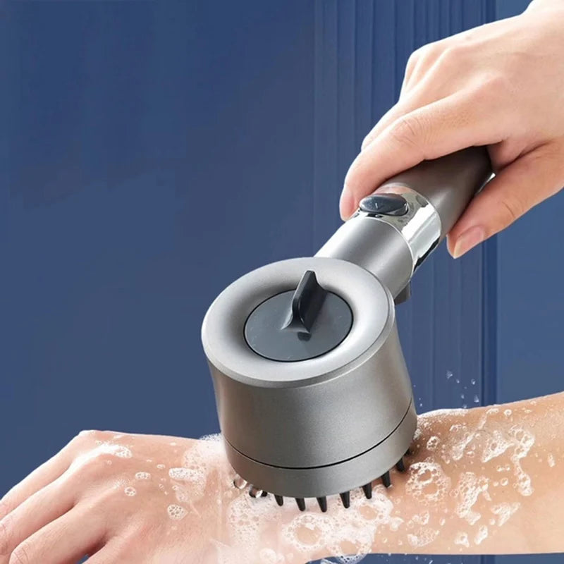 3-Mode High Pressure Filter Shower Head | One-Click Stop