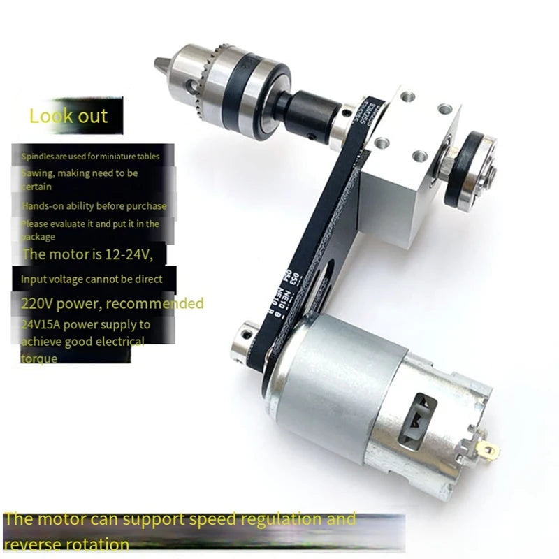 WISH Mini Table Saw Spindle DIY Woodworking Cutting Spindle Bearing Seat For Table Saw Home Saw Bearing Block Oasis Select