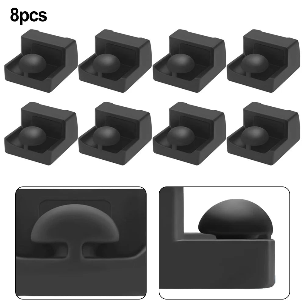 8pcs Silicone Feet Protectors Air Fryers Silicone Feet For Crispi Air Fryer For 4QT FN090 FN091 FN100 FN101 FN101GY Oasis Select