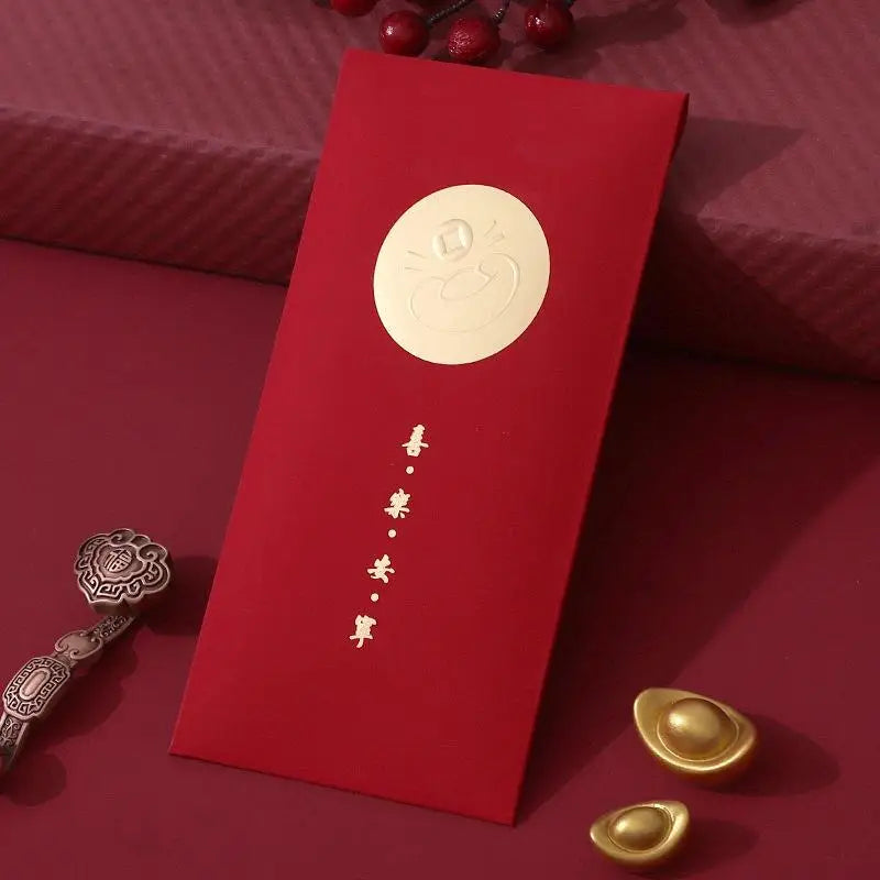 6 Pcs 2026 New Year Red Envelope Chinese Spring Festival Lucky Red Envelopes Money Pocket Supplies Year Of The Horse Lunar Year Oasis Select A3