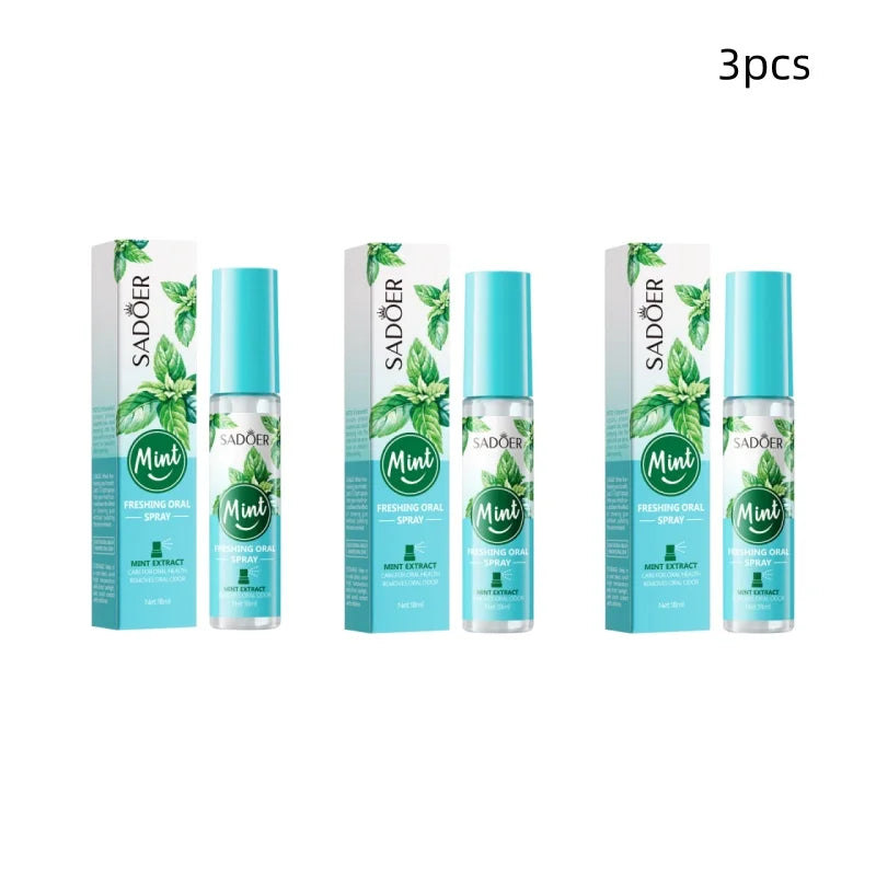 Fresh Breath Spray – Fruit-Flavored, Long-Lasting & Gentle Breath Freshener Spray Oasis Select 3Pcs