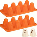 1/2pcs Halloween Silicone Mold - Ice Cube & Candy Mold for Chocolate, Jelly, Gummies, Crayons, Resin Crafts Oasis Select 2pcs
