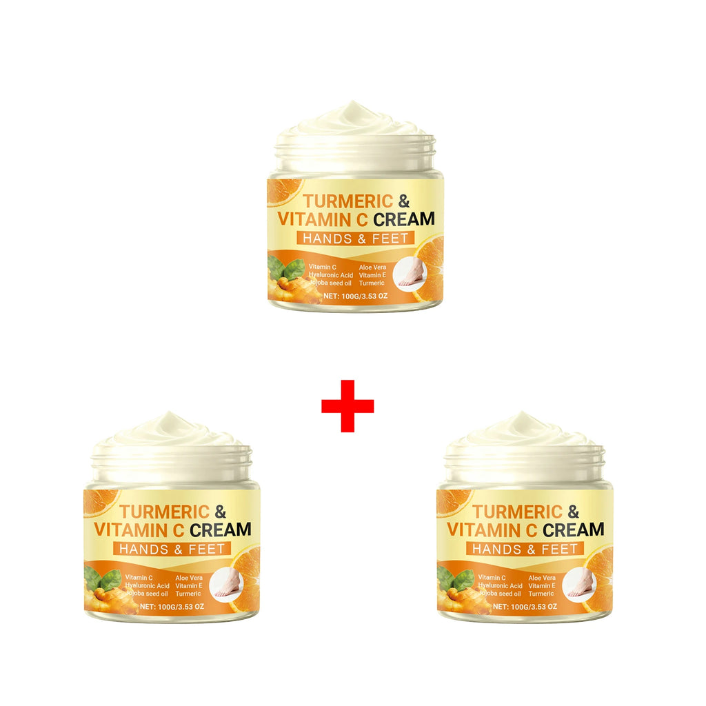 Turmeric Vitamin C Hand & Foot Cream | Brightens & Moisturizes
