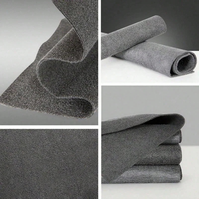 5 Thickened Magic Cleaning Cloth，Microfiber Traceless Cleaning Cloth，Reusable Glass Microfiber Cleaning Cloth，Kitchen、Glass、Mult Oasis Select
