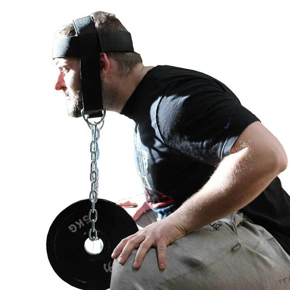 Head Neck Training Head Harness Body Strengh Exercise Strap Adjustable Neck Power Training Gym Fitness Weight Bearing cap Oasis Select