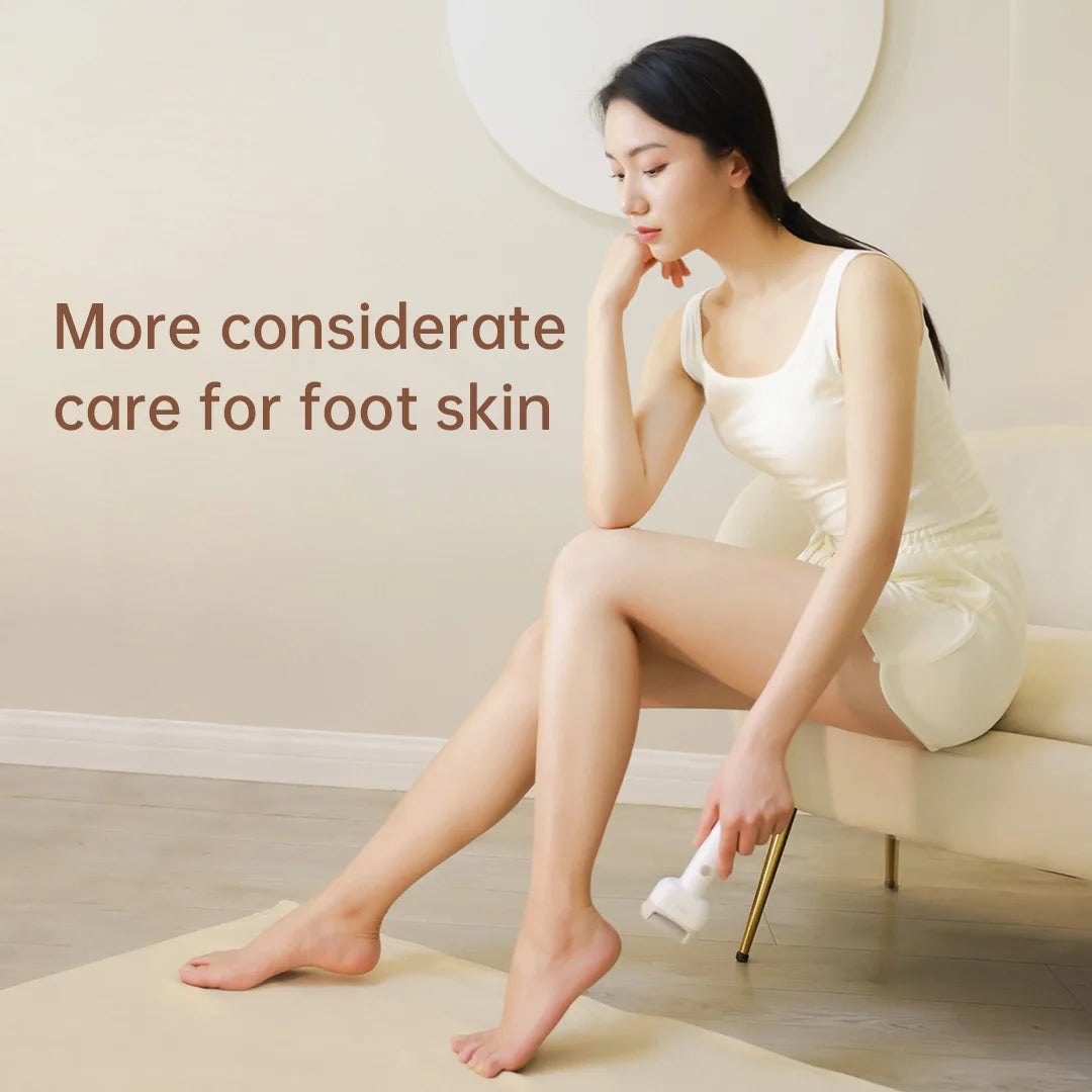 DOCO Electric Pedicure Foot Polishing Artifact to Remove Dead Skin Rub Calluses Beauty foot Grinding Stone Knife Home Foot Care Oasis Select