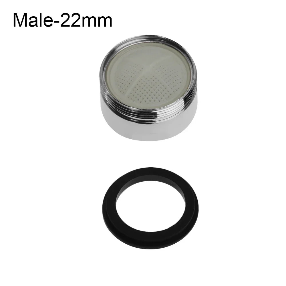 20/22/24/28mm Faucet Nozzle Filter Water Saving Tap Aerator Faucet Male Female Nozzle Spout End Diffuser Filter Oasis Select Male-22mm