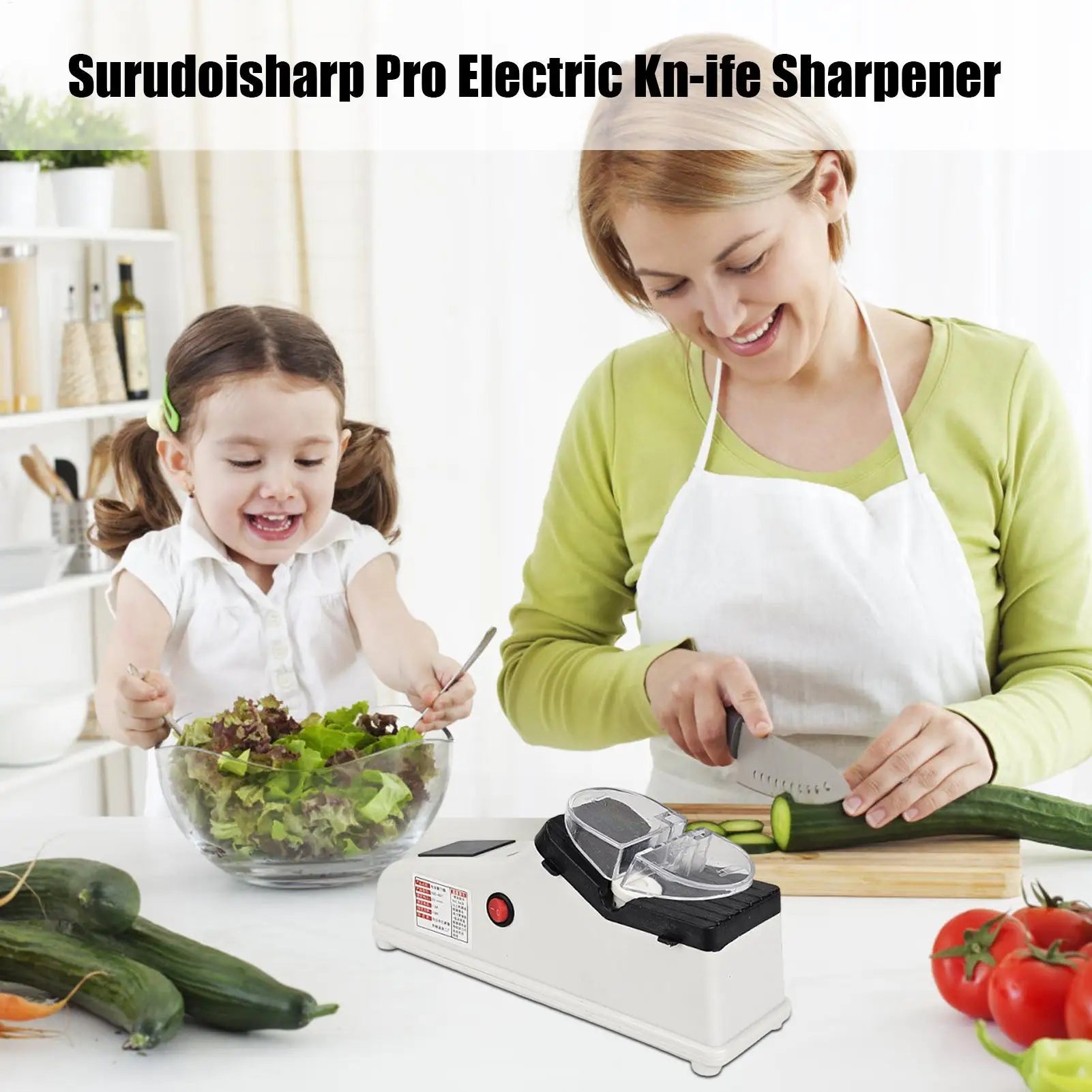 Cutter Sharpener Tool Rechargeable Protective Lid Electric Cutter Sharpener Sharpening Gadgets Sharpening Equipment for Home Oasis Select