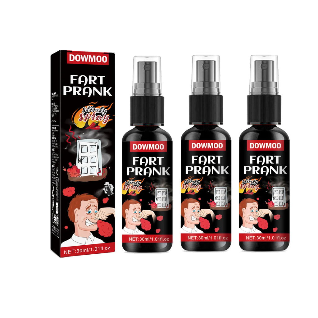 Extreme Stinky Prank Spray Fart Smell Gag Gift For April Fools Day Jokes Party Tricks Portable Funny Novelty Realistic Odor Oasis Select 3pcs