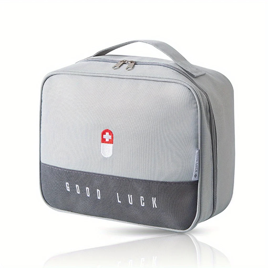 1pc Portable Storage Bag Home Travel Large Capacity Classification Package Organizer Supplie Oasis Select Gray-Small