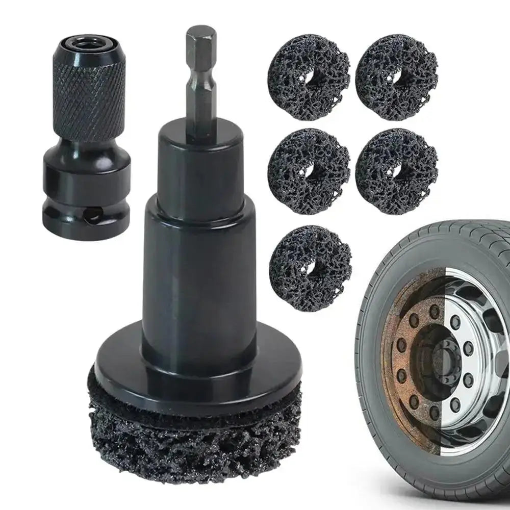 Wheel Hub & Brake Disc Cleaning Kit – Rust Removal Tool
