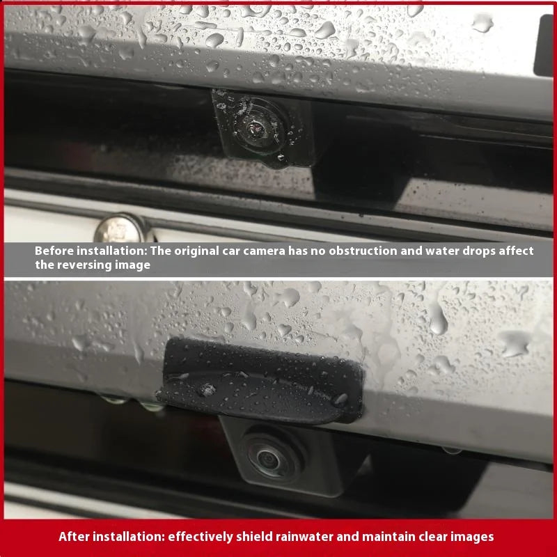 Vehicle Rear Camera Rain Cover; Weatherproof Guard; Auto Back Cam Protection Shield for Commuting Oasis Select
