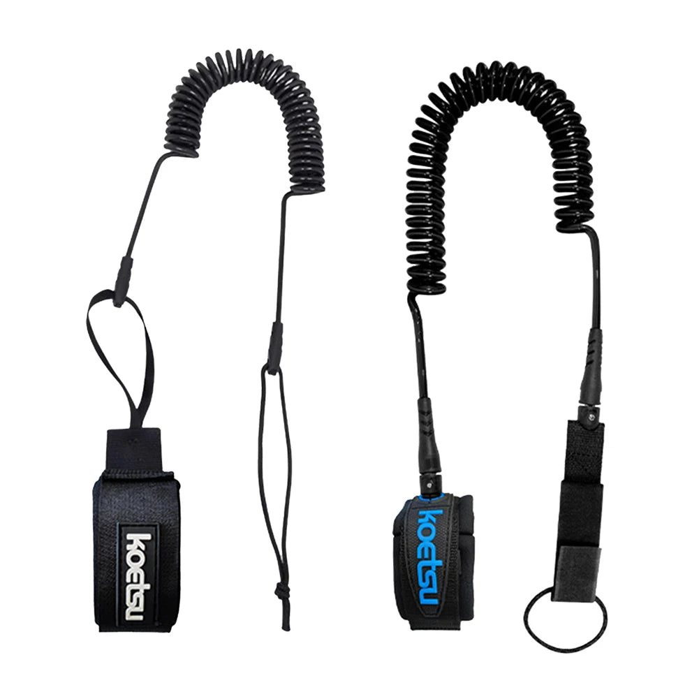 SUP Coiled Ankle Leash – TPU Surfboard & Paddle Board Leg Rope SUP Ankle Leash Oasis Select