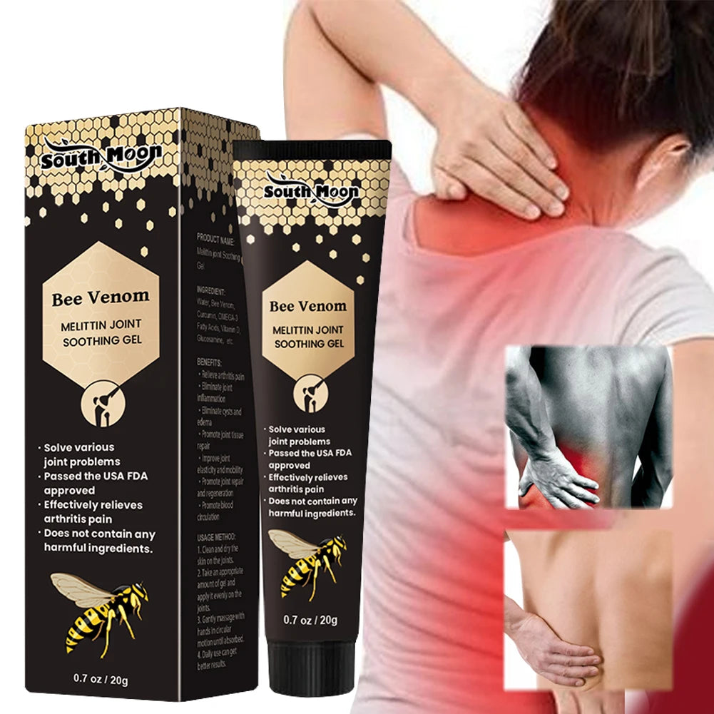 Bee Venom Joint Soothing Gel Bee Venom Joint Muscle Bone Cream Fast Effective Professional Bee Venom Cream for Aching Muscle Oasis Select China Mainland