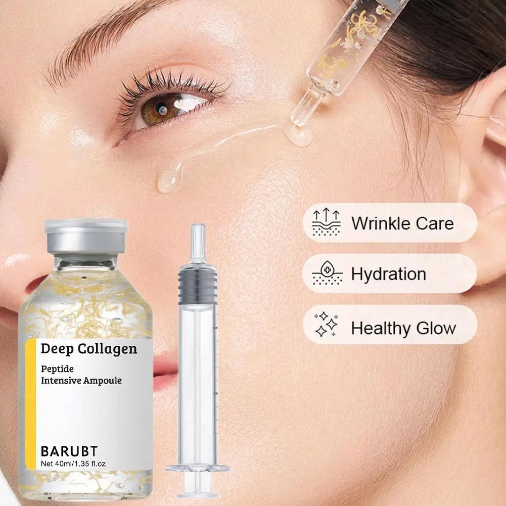 Korean Collagen Peptide Ampoule Serum – Firming & Hydrating 40ml Face Ampoule Serum Oasis Select