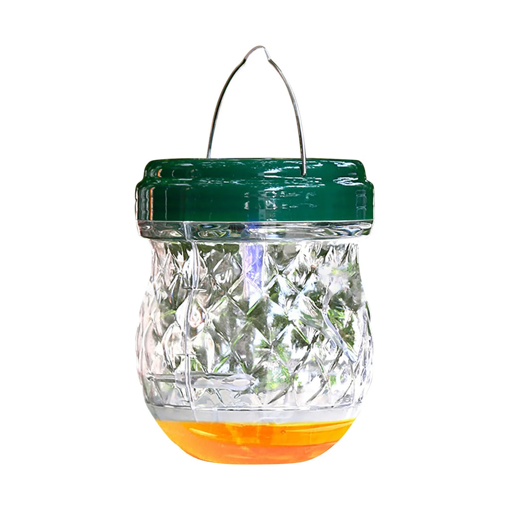 Hornet Trap Hanging Hornets Bee Fly Catcher Wasp Repellent Reusable Non-toxic Pest Control for Home Farm Garden Supplies Oasis Select Green
