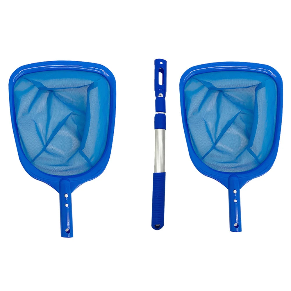 Pool Skimmer Net with Telescopic Rod – Leaf & Debris Catcher Pool Skimmer Net Oasis Select