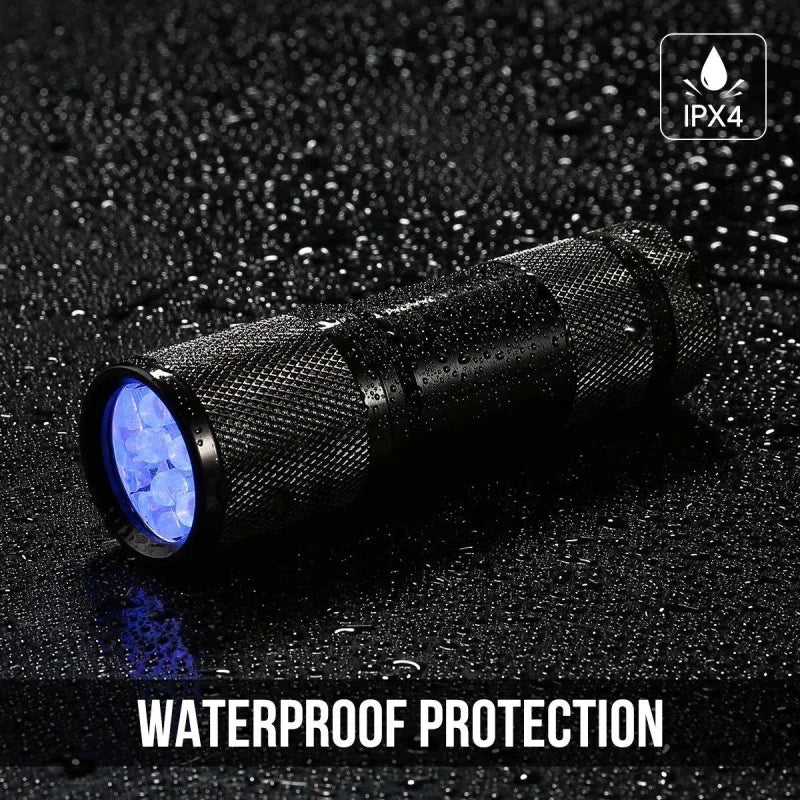 POCKETMAN UV Blacklight Flashlight 395nm | 9–51 LED