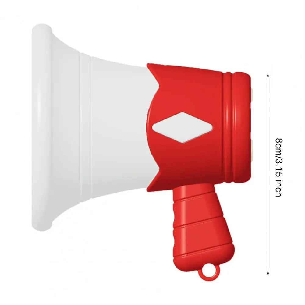 Mini Megaphone Toy Bead Chain Loud Bullhorn Keychain Pendant Toddlers Oasis Select