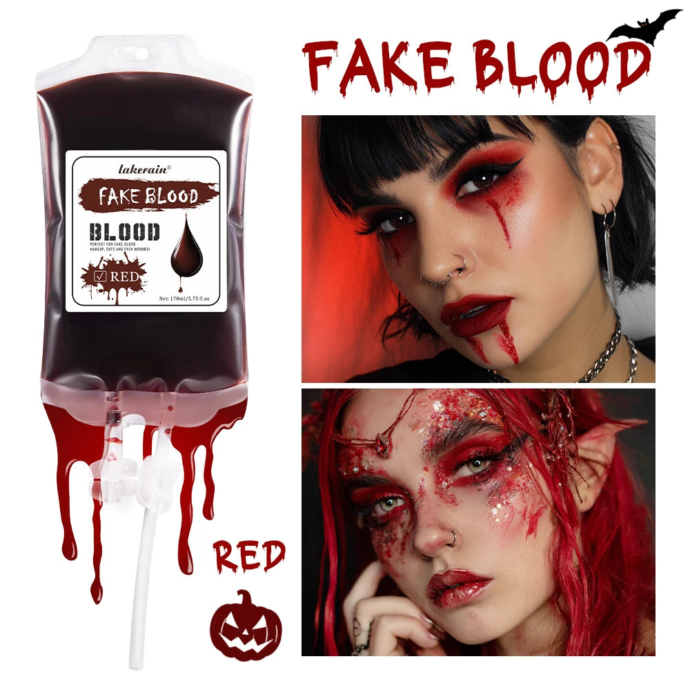 Realistic Washable Fake Blood Makeup | Halloween Body Paint 170ml Halloween Body Paint Oasis Select