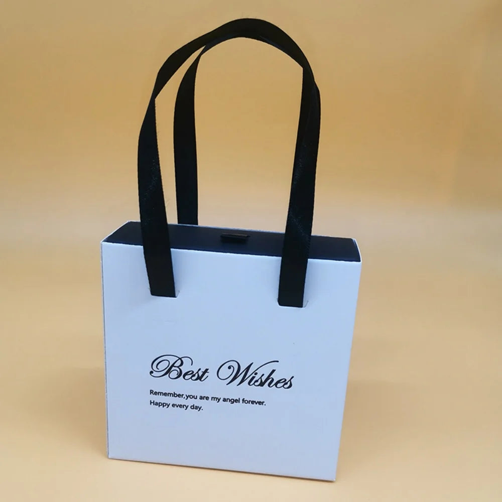 Portable Jewelry Gift Box – Ring, Earring & Necklace Case