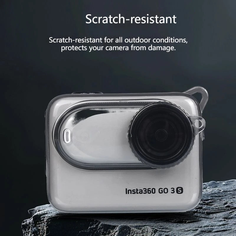 TPU Protective Case for Insta360 Go 3S/Go3 with Lens Cover