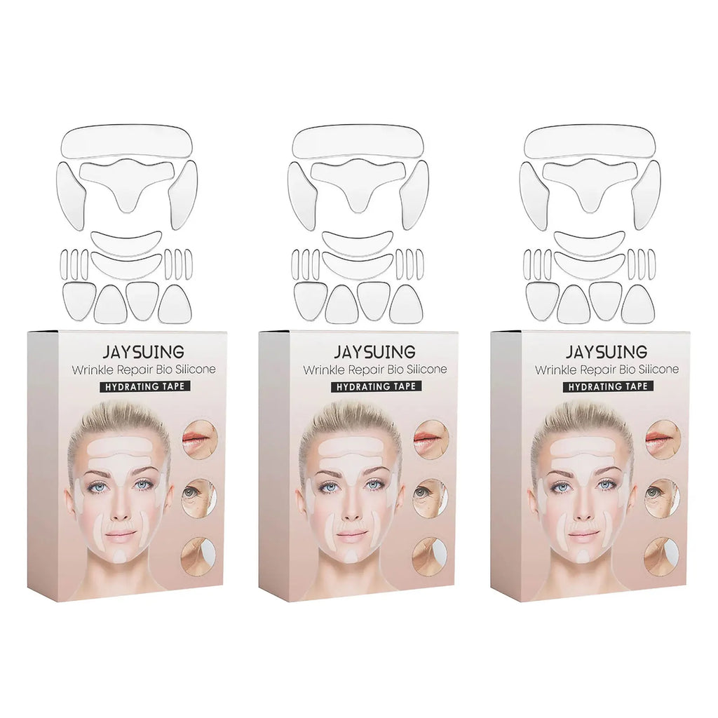 Silicone Anti-Wrinkle Firming Patches – Forehead & Crow's Feet Anti-Wrinkle Patches Oasis Select 3x1pc boxed