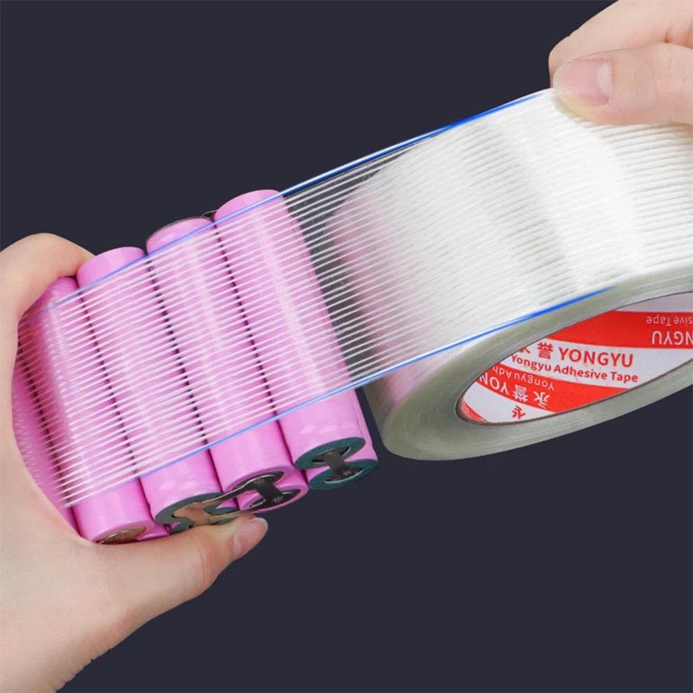 Fiberglass Insulation Tape High-Temp Adhesive 25m | Battery Wrap